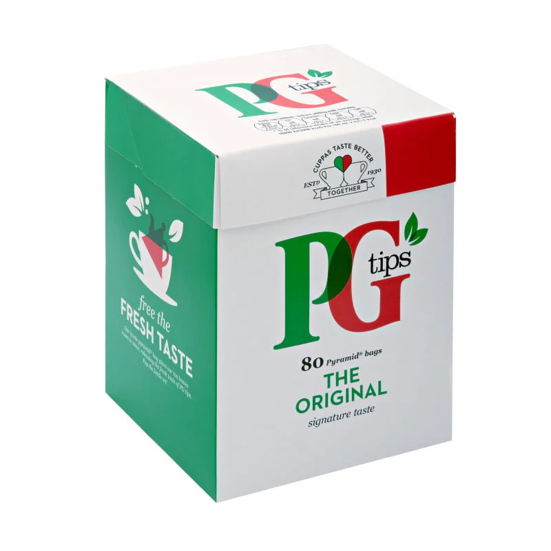 PG TIPS BOLSITAS DE TÉ 80'S 232G