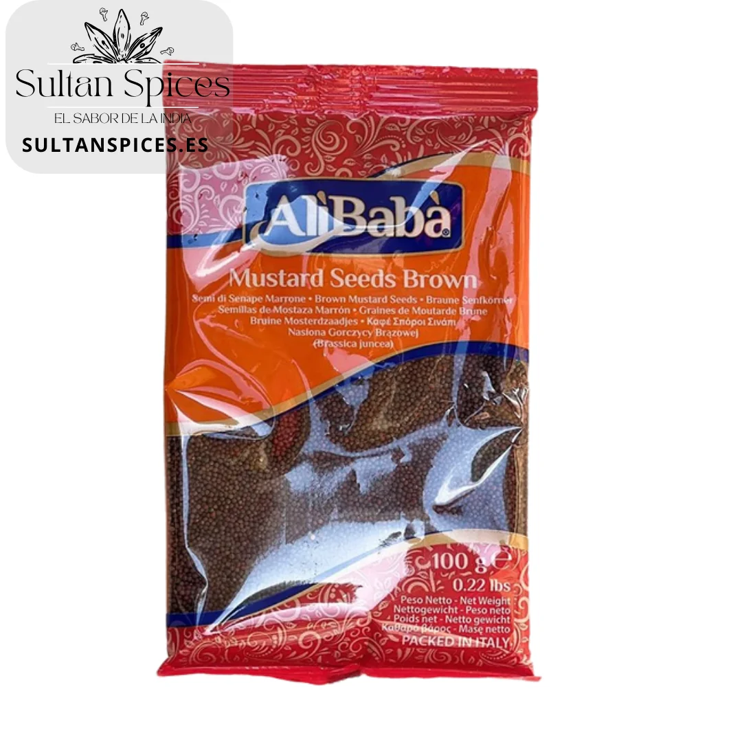 MUSTARD SEEDS BROWN ALI BABA 100G