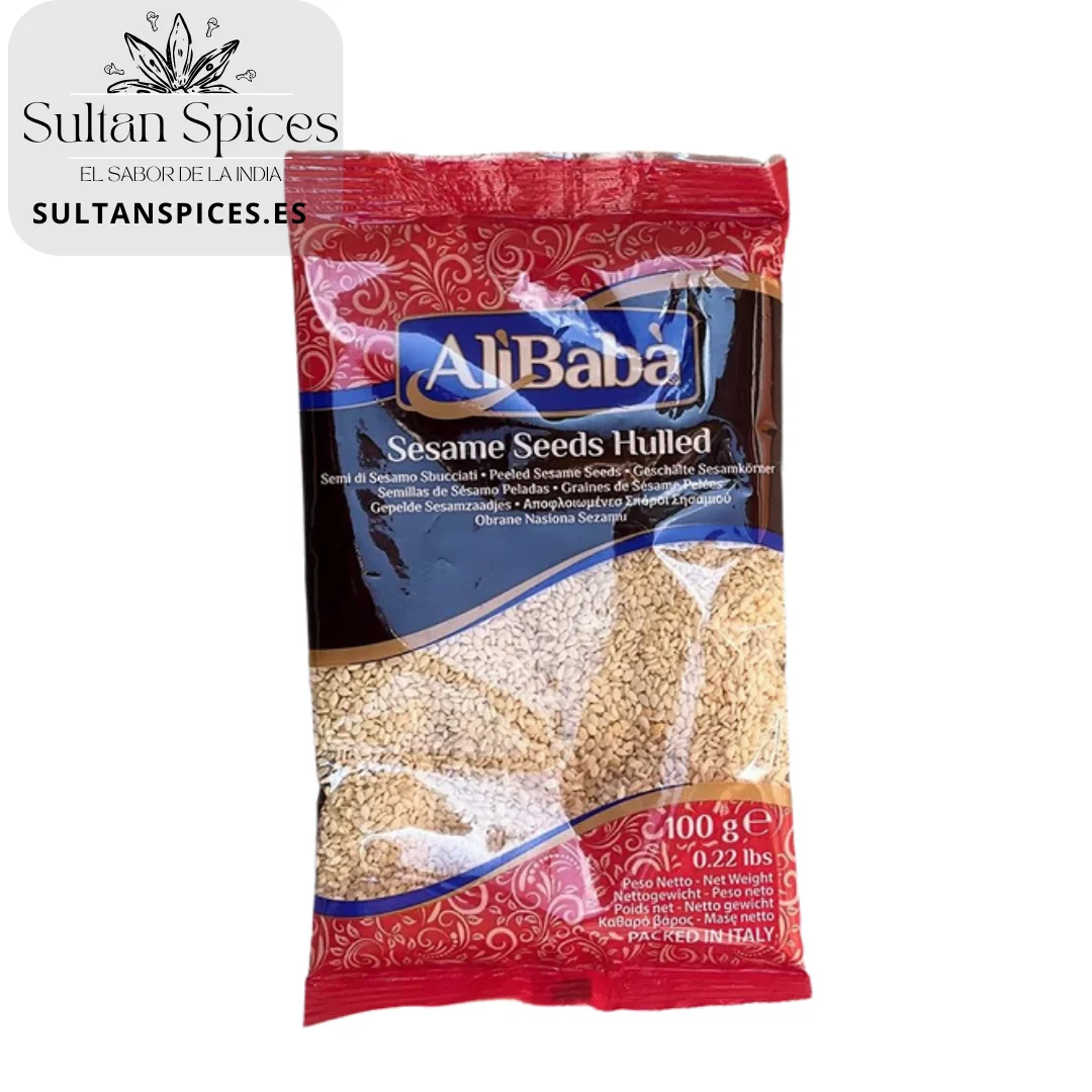 SEMENTES DE SÉSAMO BRANCAS ALI BABA 100G