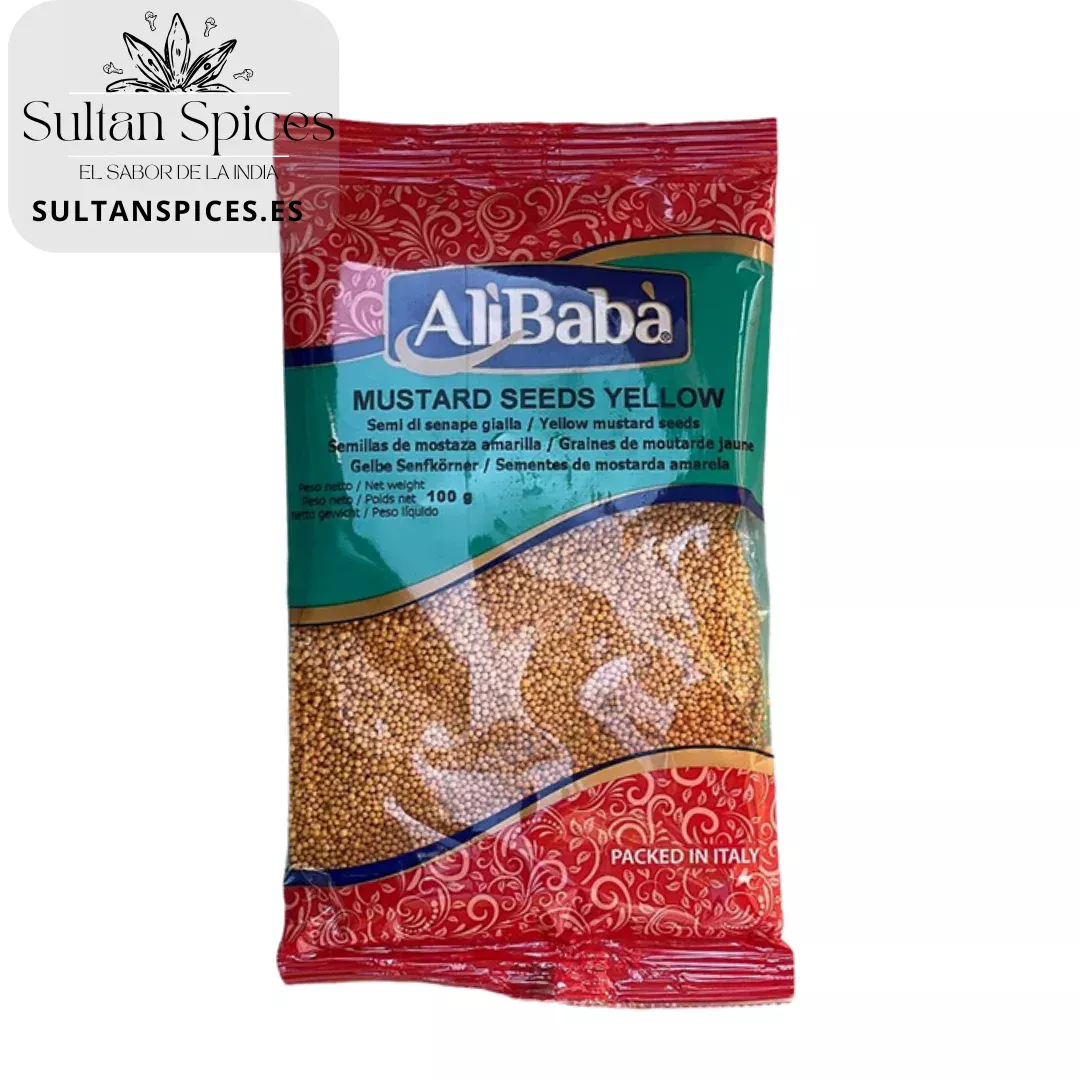 GRANOS DE MOSTAZA AMARILLOS