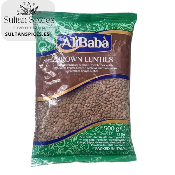 LENTILS BROWN 500G