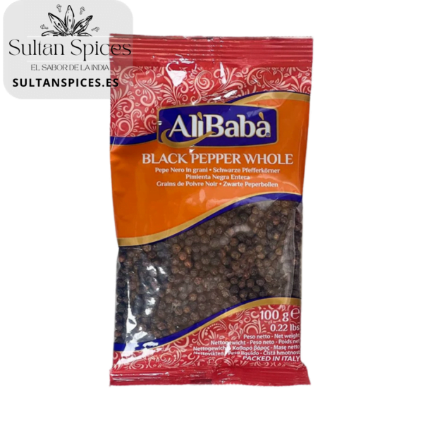 Pimienta negra entera 100g alibaba