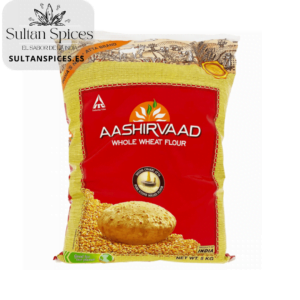 Aashirvaad 5kg whole wheat aata