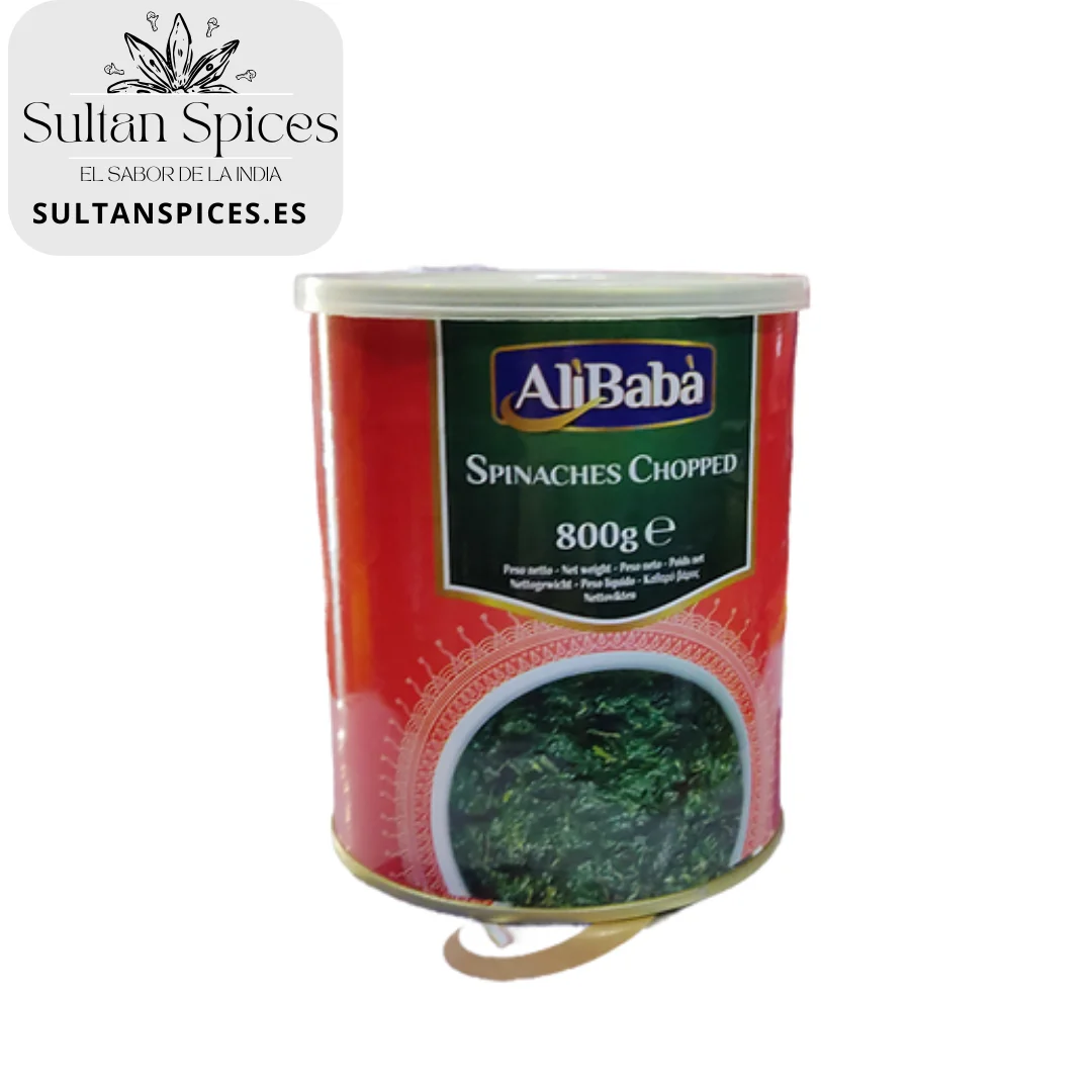 ESPINAFRES ENLATADOS (PICADOS) ALI BABA 800G