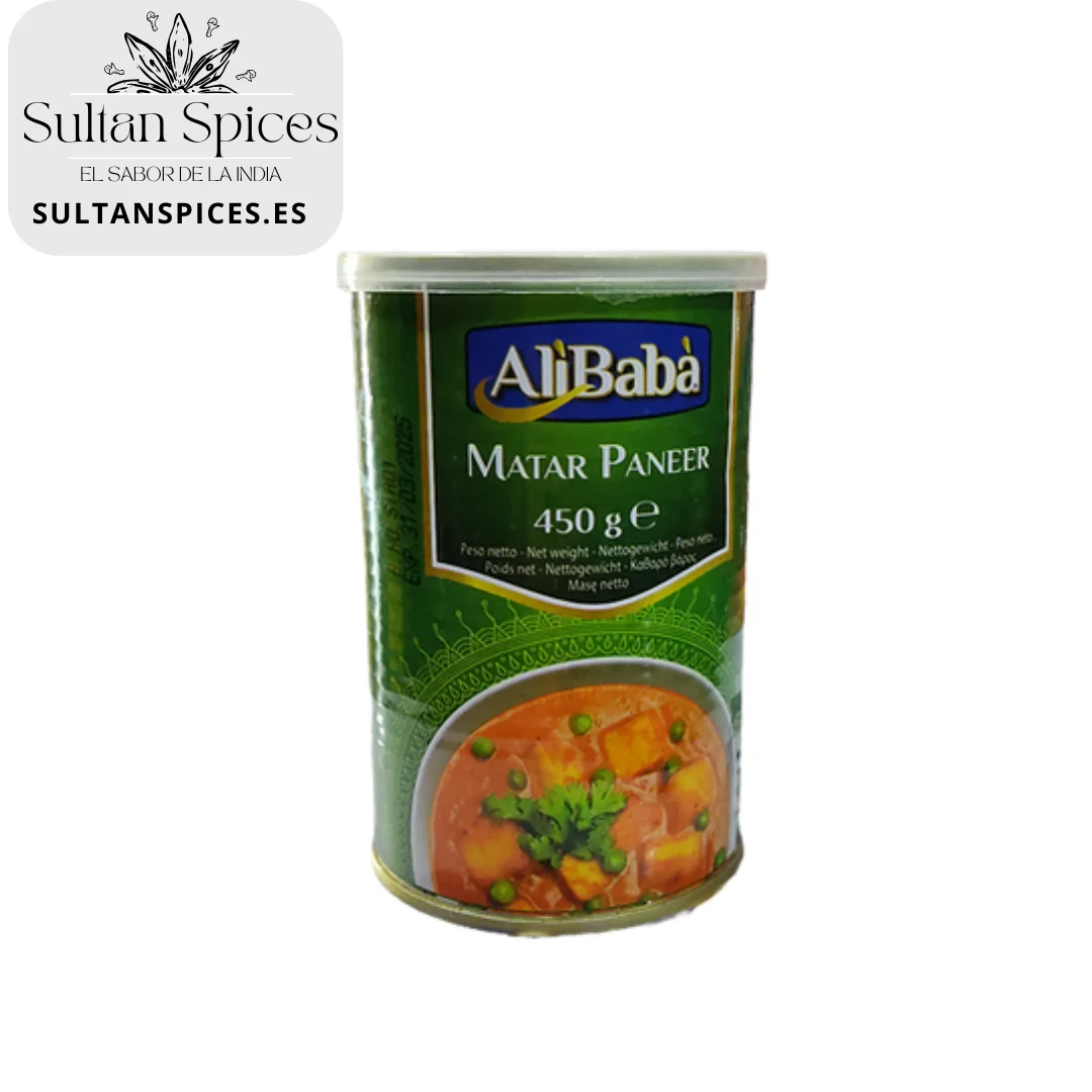RTE ALI BABA TIN MATAR PANEER 450G