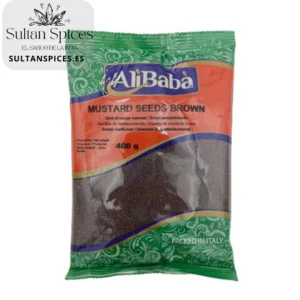 SEMILLAS DE MOSTAZA MARRÓN ALI BABA 400G