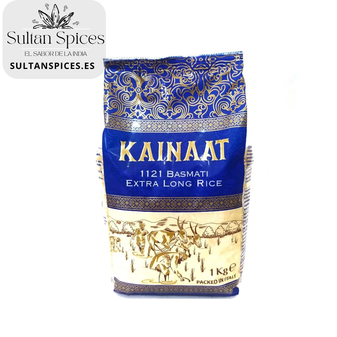 BASMATI KAINAAT 1121 RISO 1KG Arroz Kainaat 1kg