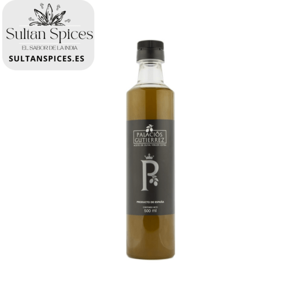 Aceite de oliva virgen extra de calidad superior Palacios Gutiérrez