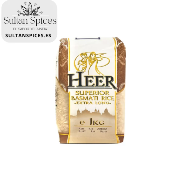 Arroz Basmati Heer 1kg