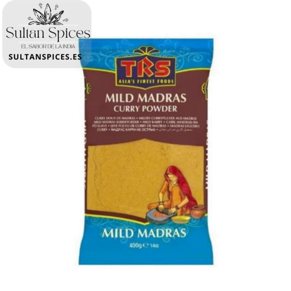 Curry suave de Madrás PWD TRS 400G