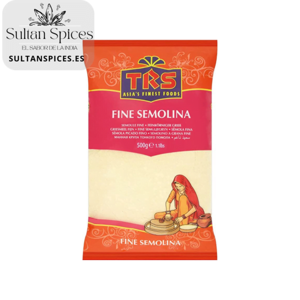 Semolina fine 500G packet by TRS