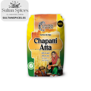 Chapati Aata 25KG Pavão dourado