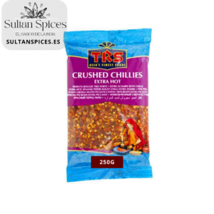 Chillies Crushed 250G pouch by TRS