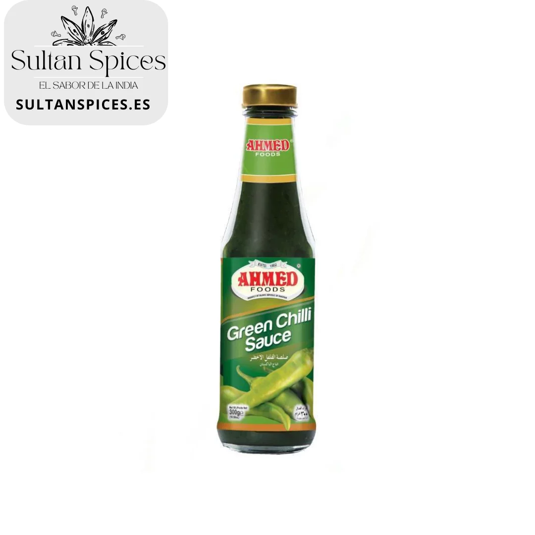 Ahmed Salsa de guindilla verde Frasco de 300 g