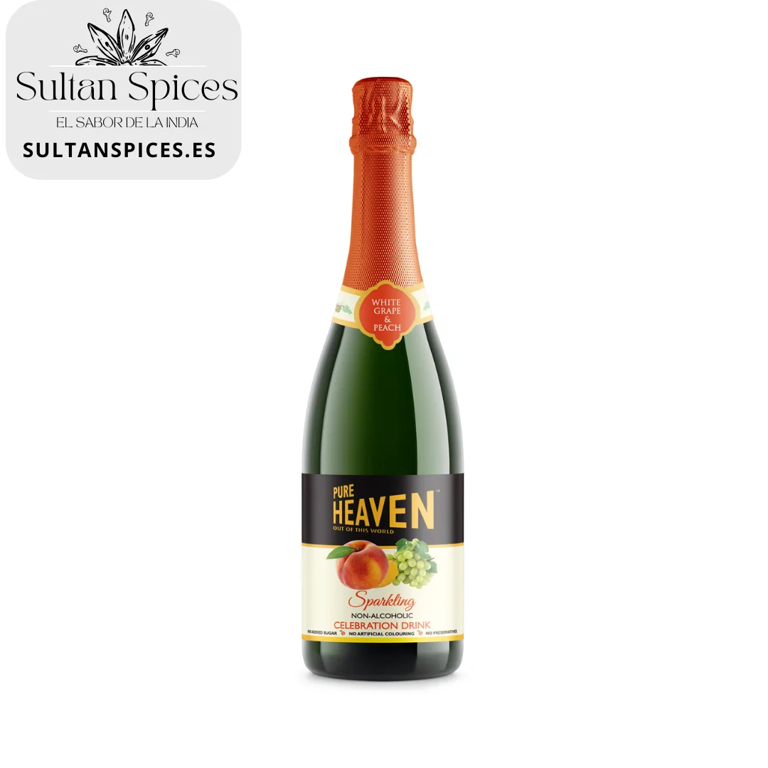 PURE HEAVEN DRINK MELOCOTÓN Y UVA BLANCA 750ML