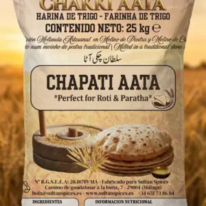 Sultan Chakki Aata 25kg (Chapati Flour)
