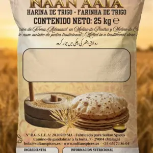 Sultan Naan Flour (Naan Aata) 25kg