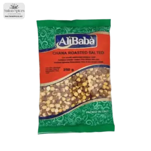CHANA ROASTED SALTED ALI BABA 250G
