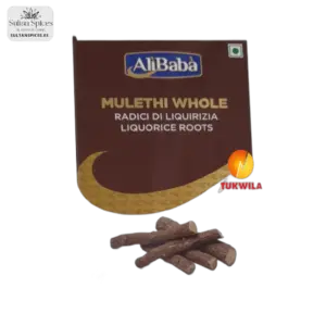 MULETHI WHOLE (LICORICE)  ALI BABA 100G