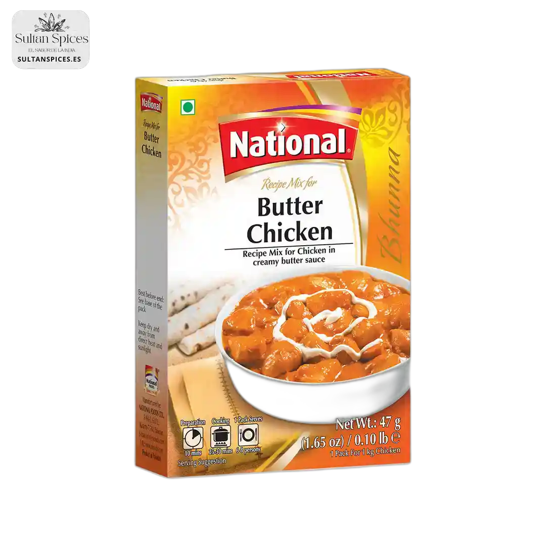NATIONAL BUTTER CHICKEN 47 G NATIONAL BUTTER CHICKEN 47 G