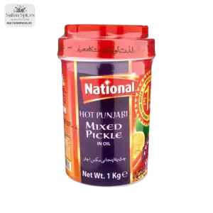 NATIONAL HOT PUNJABI MIXED PICKLE 1KG