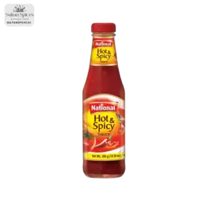 SAUCE NATIONAL HOT&SPICY KETCHUP 300G